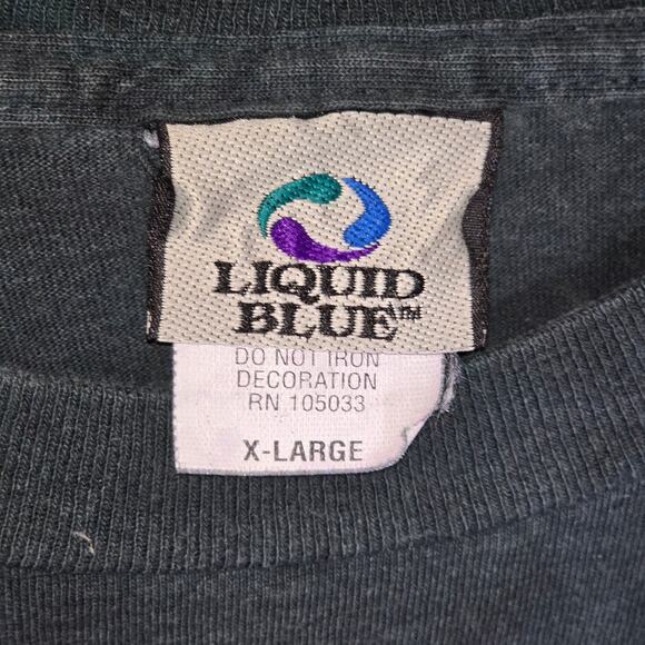 KISS 2005 Destroyer Rock Concert Tie Dye Shirt Men's X-Large Liquid Blue Purple - Picture 5 of 6